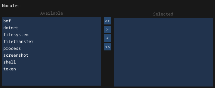 Conquest Core Modules